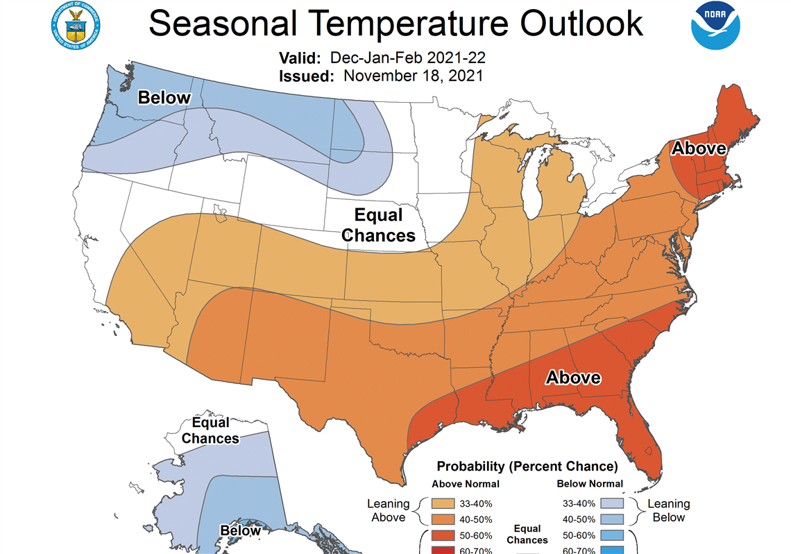 Latest NOAA forecast predicts lots of rain and snow for us this