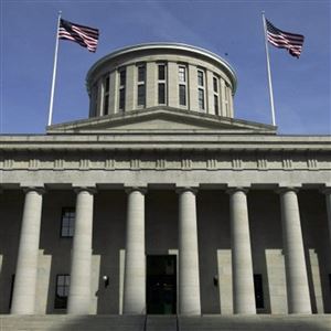 The Ohio Statehouse.