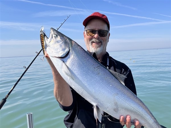 Rare Record Salmon Caught By Lake Erie Fishing Guide