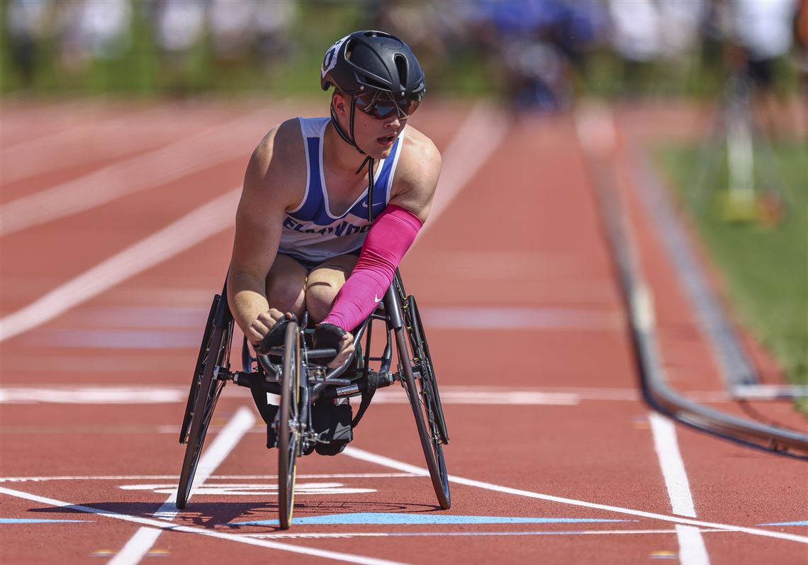 Elmwoods Jenkins takes 4 titles, record in seated track and field championships The Blade photo photo