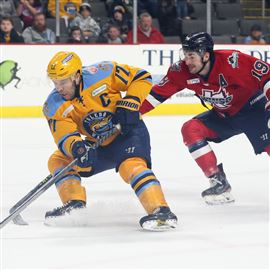 Lot Detail - Alden Hirschfeld - Toledo Walleye - 2018 Captains