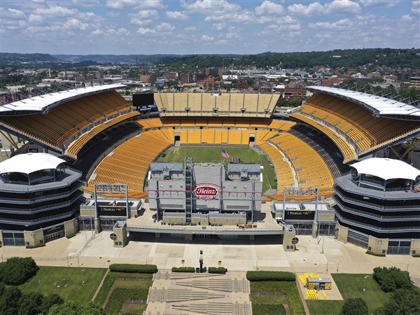 Photo of Heinz Field (Acrisure Stadium) and Pittsburgh Skyline