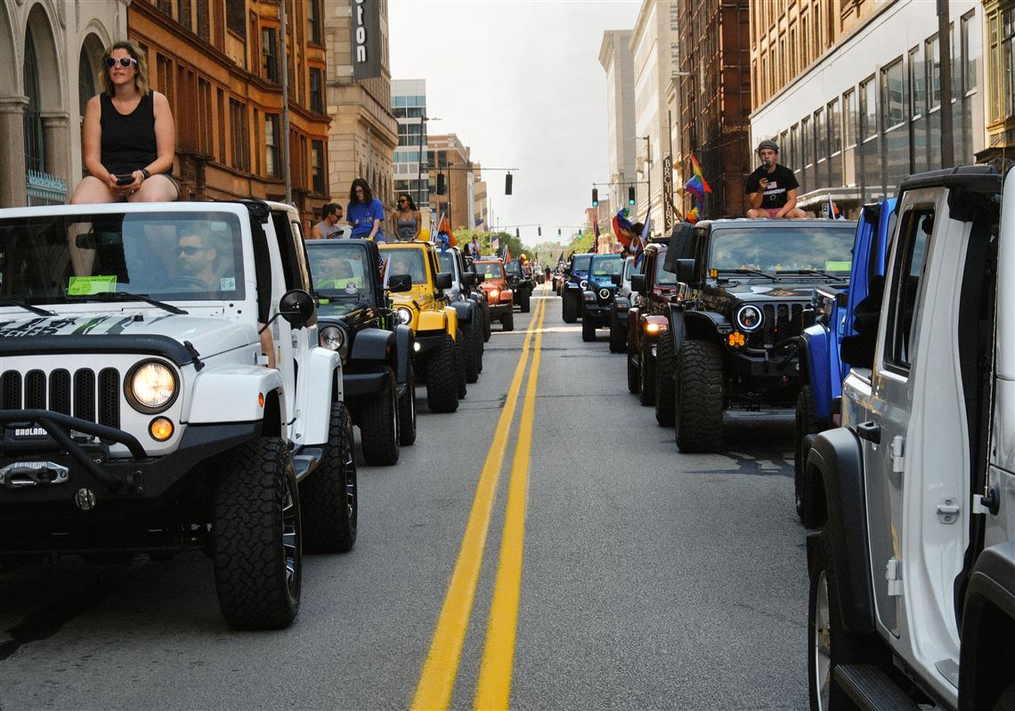 Photo Gallery: Jeep Fest 2023 parade in downtown Toledo