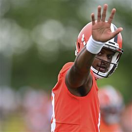 Browns backup QB Brissett moves into Watson's starting spot