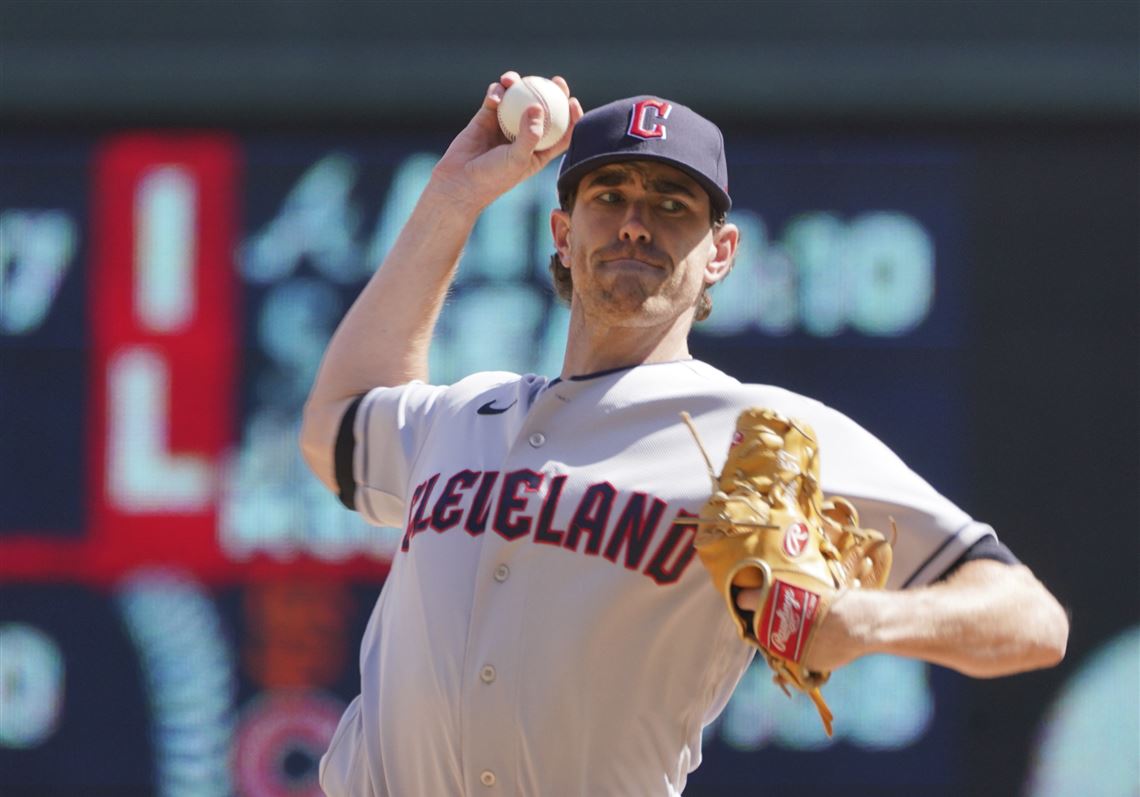 Shane Bieber throws 57 pitches, strikes out four in rehab start