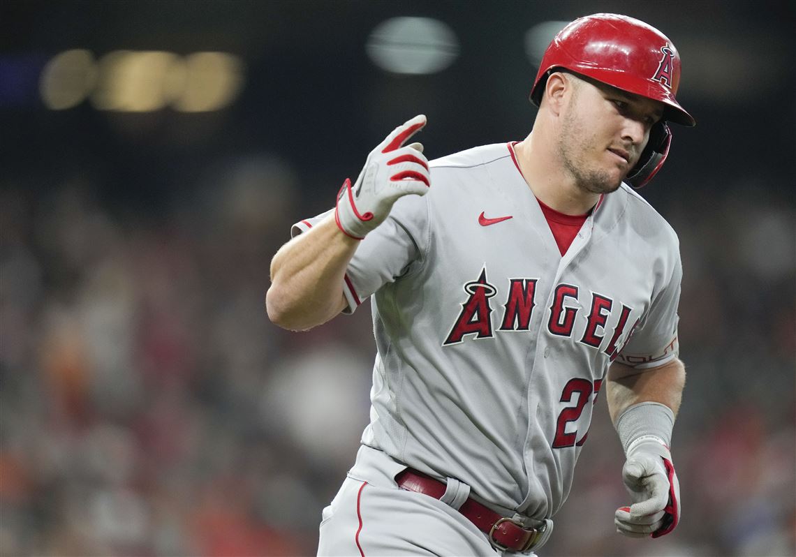 Mike Trout hits two-run homer in Angels' win over Guardians - Los