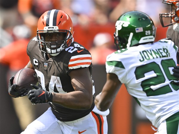 Nick Chubb says his final TD 'cost us the game'; Amari Cooper