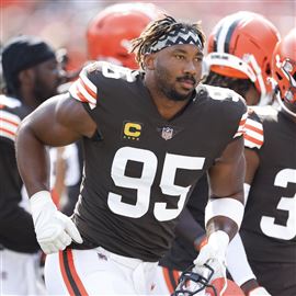 Chubb, Browns face 'heavyweight' run test against Falcons