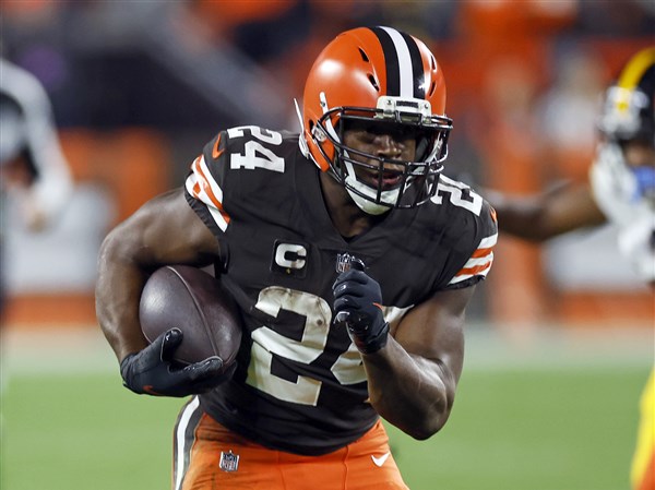 Browns face 'heavyweight' run test against Falcons | The Blade