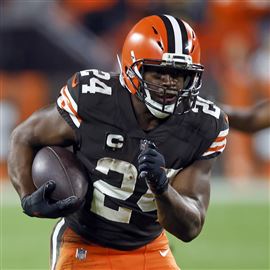 Browns' Chubb regrets final TD run before Jets' comeback