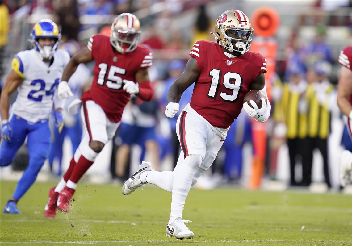 49ers use defense, Deebo Samuel to beat Rams