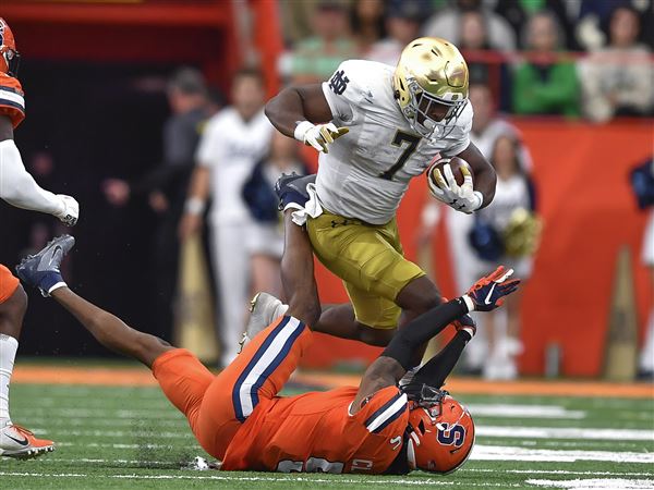 Notre Dame hands No. 16 Syracuse 2nd loss in a row, 41-24