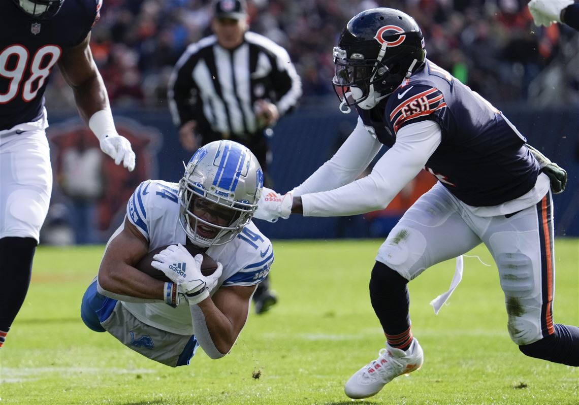 DETROIT, MI - NOVEMBER 06: Detroit Lions Wide Receiver (14) Amon