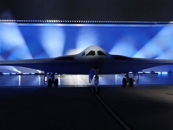 Pentagon debuts its new stealth bomber, the B-21 Raider | The Blade