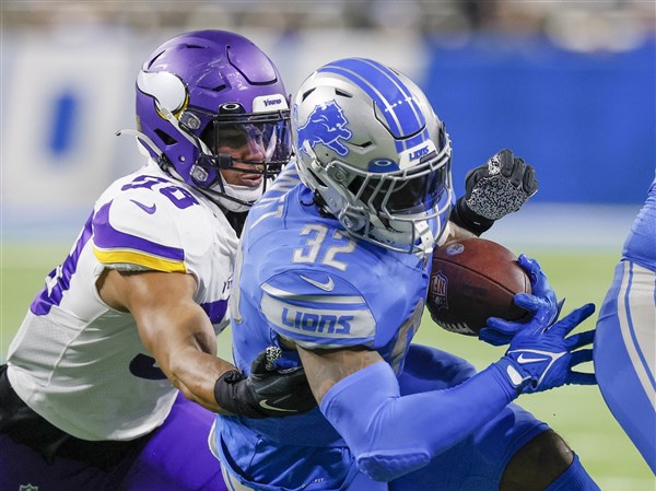 Detroit Lions tackle Penei Sewell with a game-clinching reception vs  Vikings - On3