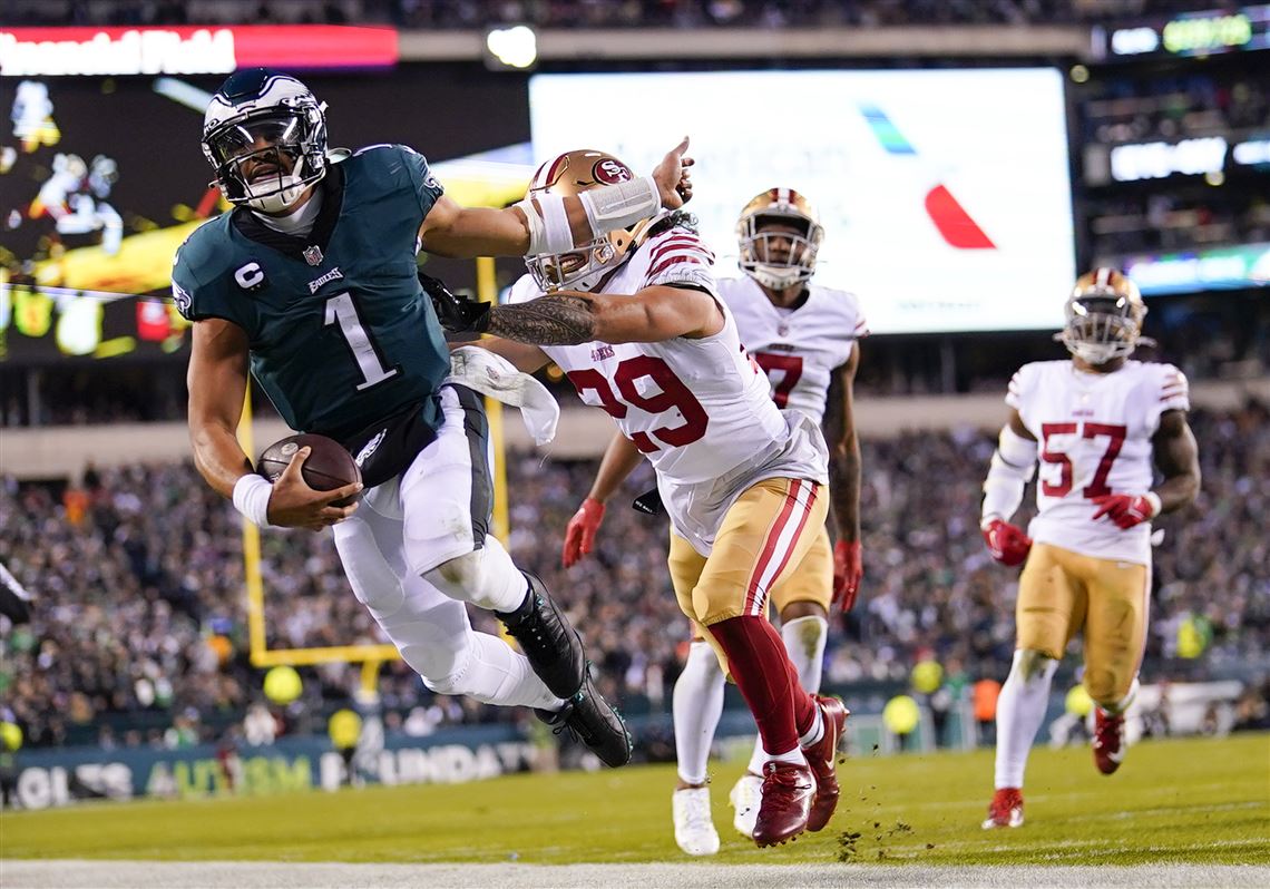 N.F.C. Championship Game: N.F.C. Championship: Eagles Beat 49ers, 31-7, to  Claim Spot in the Super Bowl - The New York Times 