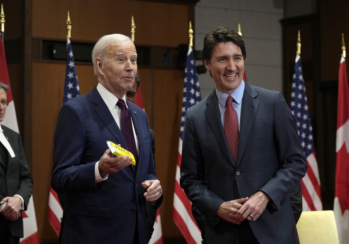 Biden, Trudeau say inseparable nations wont fail Ukraine The Blade