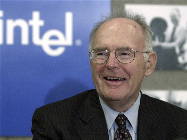 Intel Co-founder, Philanthropist Gordon Moore Dies At 94 | The Blade