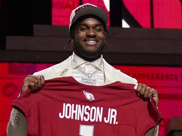 On The Call: The Arizona Cardinals Select Paris Johnson Jr. From Ohio State  in the 2023 NFL Draft 