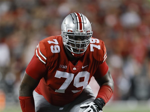 2023 NFL Draft Offensive tackle Dawand Jones, Ohio State, No. 111