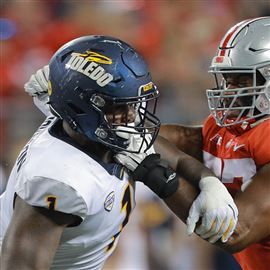 Desjuan Johnson Selected in Seventh Round of NFL Draft by the LA Rams -  University of Toledo Athletics