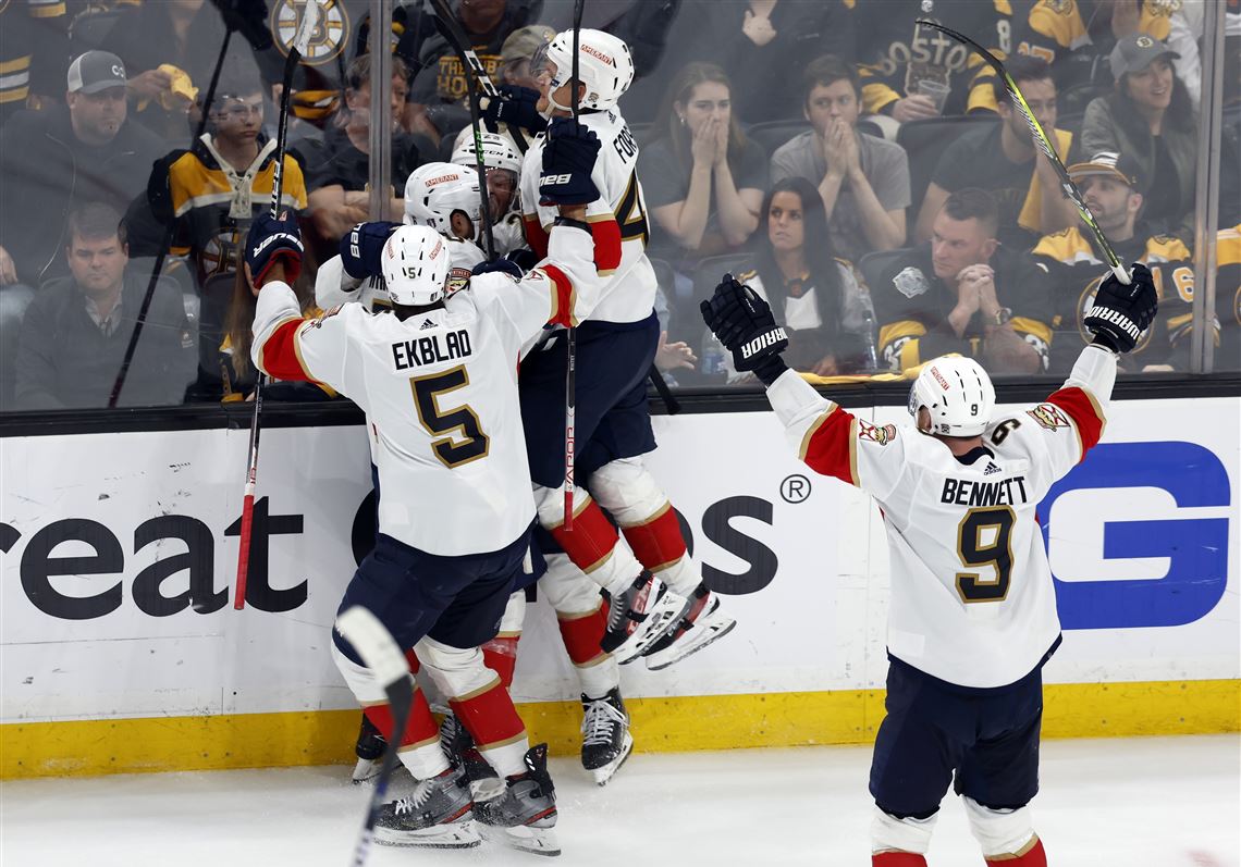 NHL playoffs: Panthers oust record-setting Boston Bruins