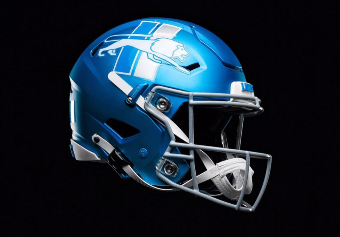 Photos: Detroit Lions reveal 2023 alternate helmet