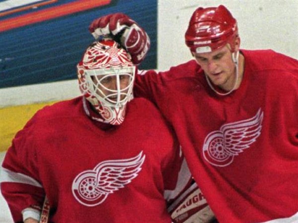 Mike Vernon, who backstopped the Red Wings to the 1997 Stanley Cup