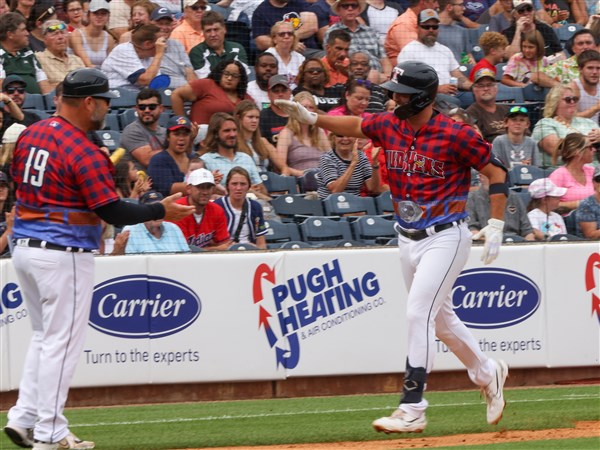 Mud Hens go into overdrive, score 24 runs in victory at Louisville