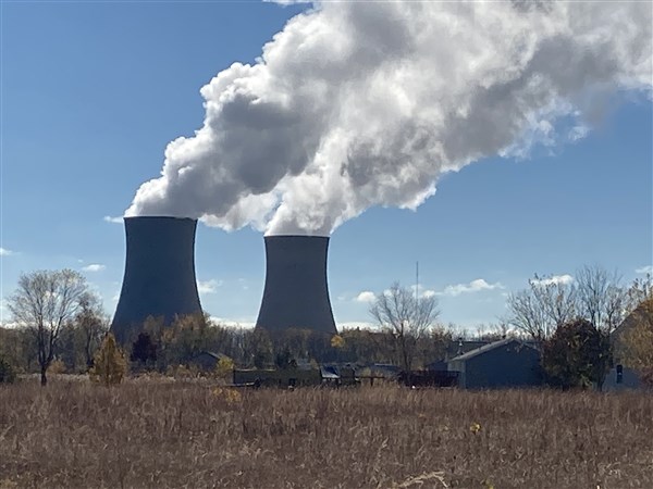 Fermi 2 nuclear plant was shut down because of reactor coolant leakage ...