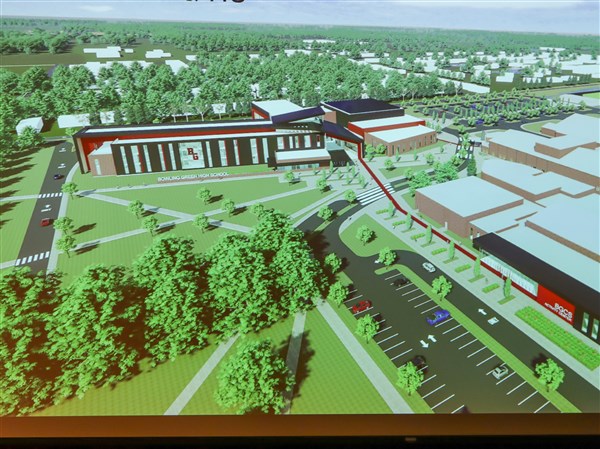 Rendering of new Bowling Green high school revealed | The Blade