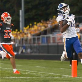 Ben Roethlisberger 7 Findlay High School Trojans White Football