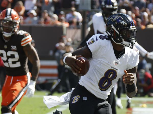 Lamar Jackson, Ravens roll to 28-3 win over Browns and Thompson-Robinson