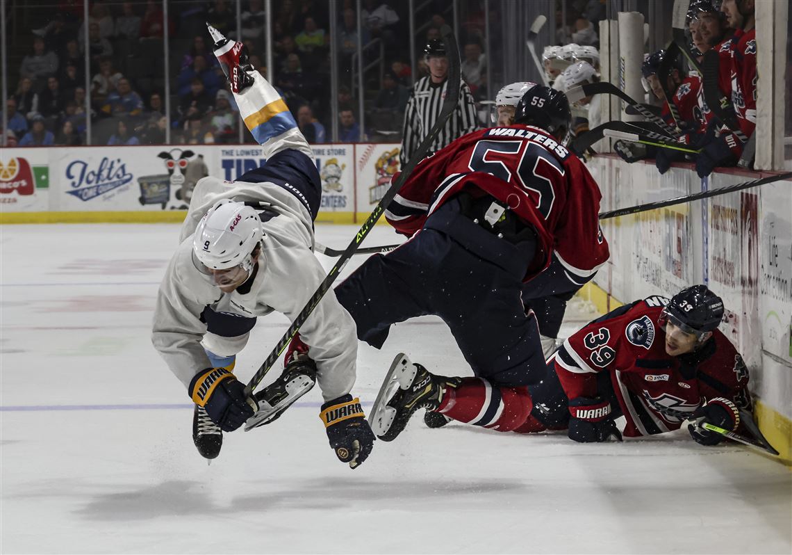 The merchandise for the Toledo Walleye this saturday (Red Wings