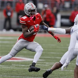 Buckeyes star WR Marvin Harrison Jr. yearns for chance to thrive on  father's stage