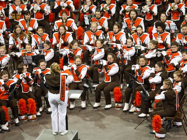 Photo Gallery: BGSU marching band's "Sounds of the Stadium" concert