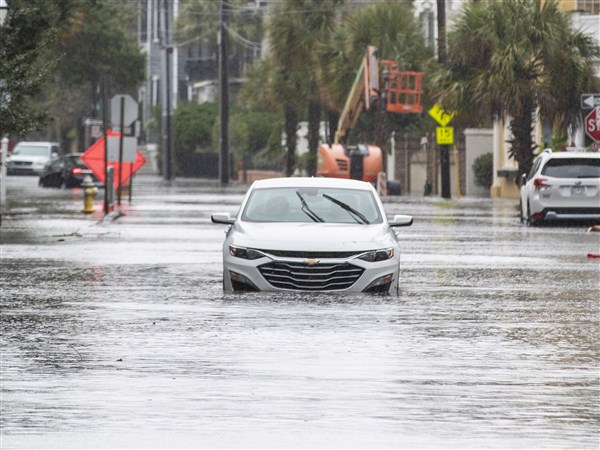 Storm Drenches Florida And Causes Floods In South Carolina As It Moves Up East Coast The Blade 0982