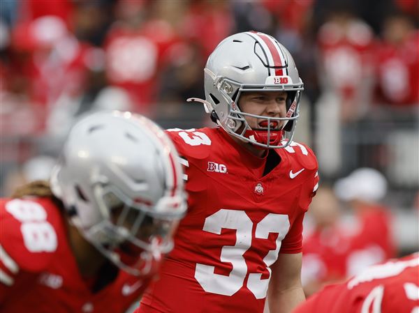 No. 33 at quarterback for Ohio State, with first start coming against Missouri in Cotton Bowl