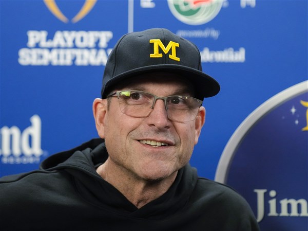 Tantalizing Rose Bowl matchup pits Harbaugh's Michigan against Saban's ...