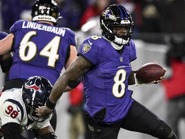 NFL Divisional: Jackson And Ravens Beat Texans 34-10 And Reach AFC ...