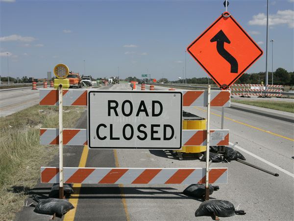 Waterline construction to close lanes on Laskey Road