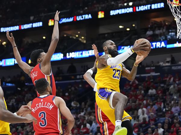 LeBron James and Lakers secure playoff berth with win over Pelicans