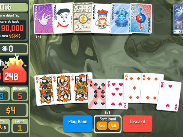 Roguish poker-based game 'Balatro' plays winning hand