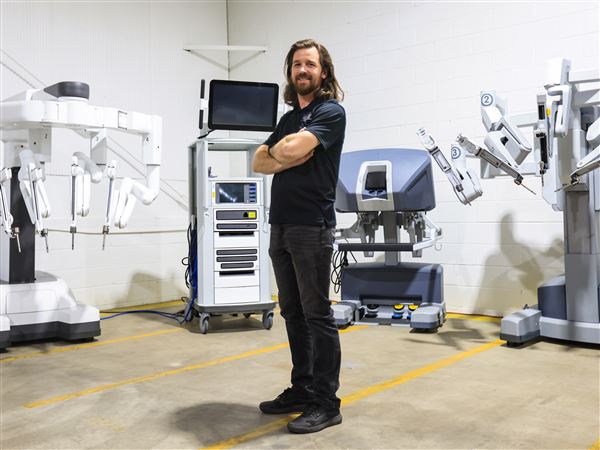 Local entrepreneur finds success selling used surgical robots