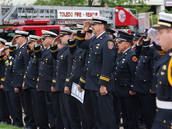 Toledo Fire honors fallen firefighters, department spokesman