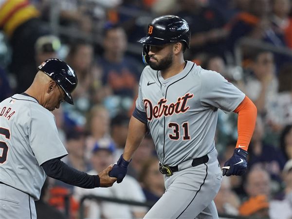 Greene's 2 HRs, career-best 6 RBIs help Tigers rout Astros 13-5