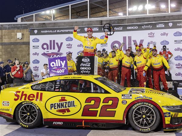 Joey Logano wins at Nashville for 1st NASCAR Cup Series victory of year