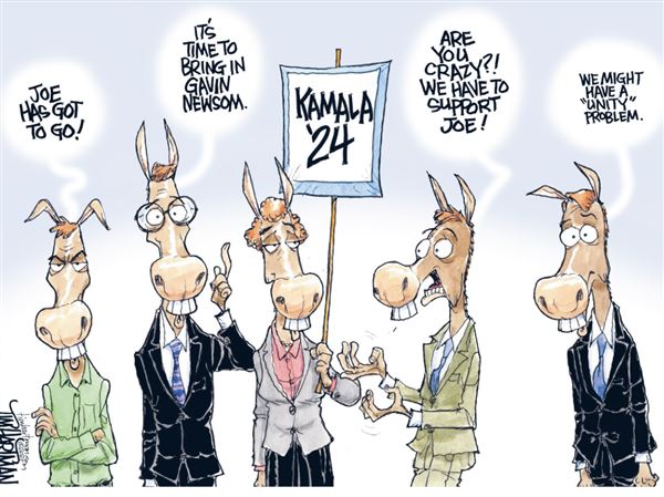 Editorial Cartoon: Tim Hartman: 7/8