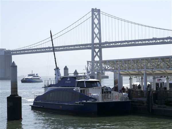 World's first hydrogen-powered commercial ferry to operate on San Francisco Bay, officials say