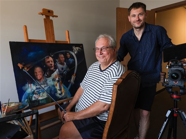 Completing the mission: Documentary bookends local painter's place in Ohio's outer space history